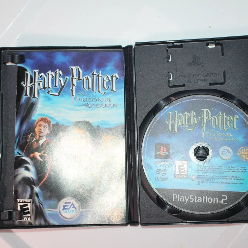 Harry Potter And The Prisoner‎ Of Azkaban Playstation 2 PS2 Game Complete *BB